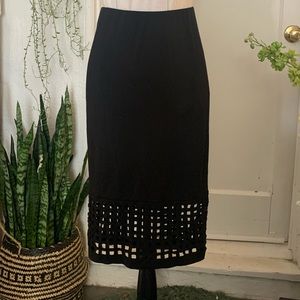 Torrid black pencil skirt